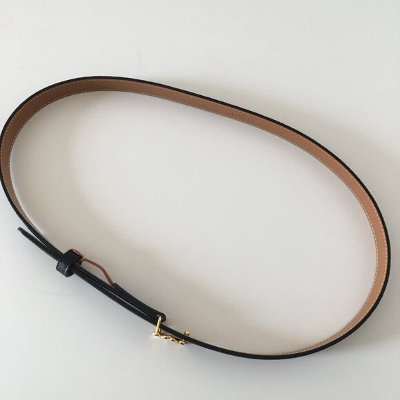 LOEWE Anagram Leather belt - Picture 5 of 7